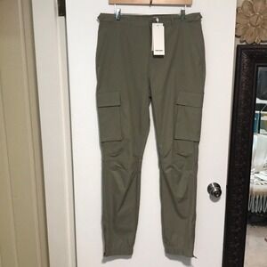 Tretorn Mens 32x34 Cargo Pants Vetiver Green Technical Tapered 110008818 NWT